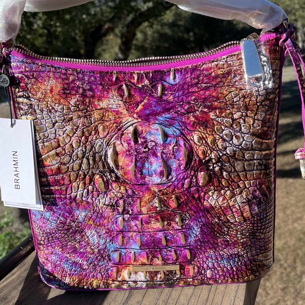 NWT Brahmin Katie Fantasy Melbourne Crossbody Bag